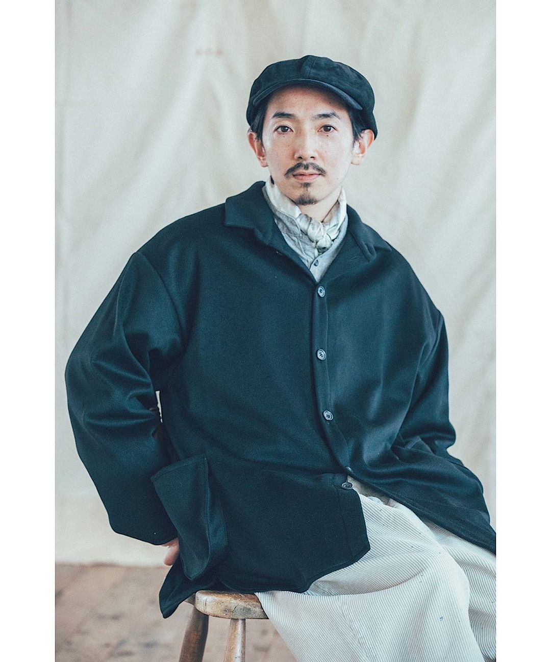 Porter Classic CASHMERE SHIRT JACKET (BABY CASH)