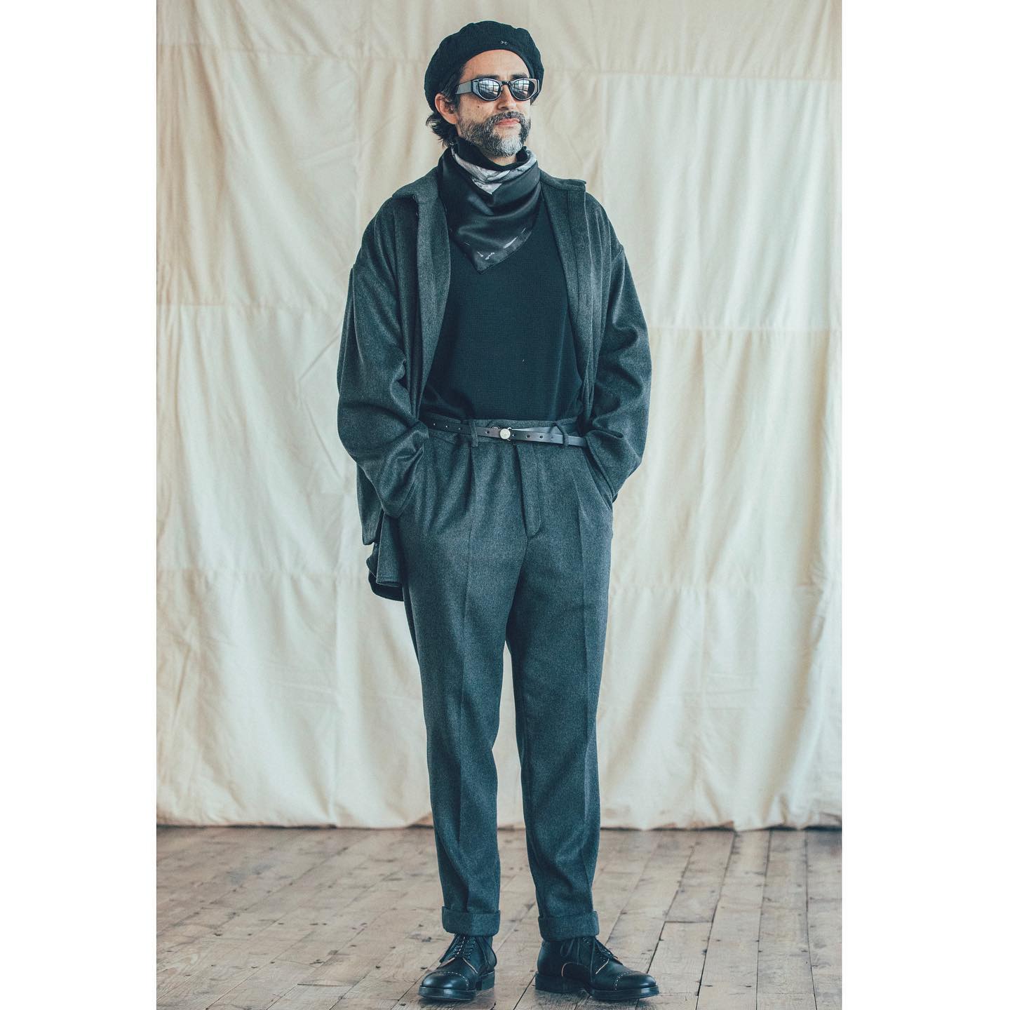 Porter Classic CASHMERE SHIRT JACKET (BABY CASH)